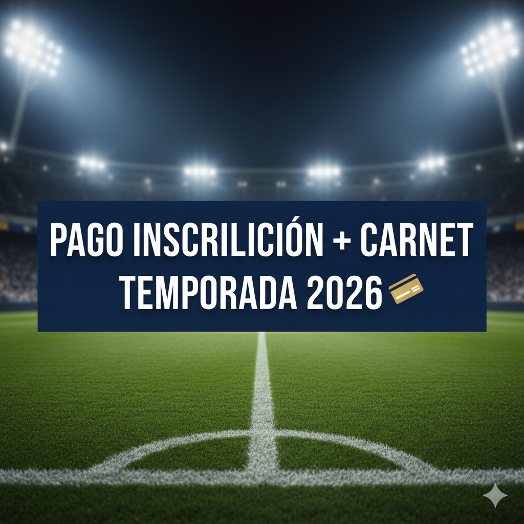 Inscripción Temporada 2026 + Carnet Oficial